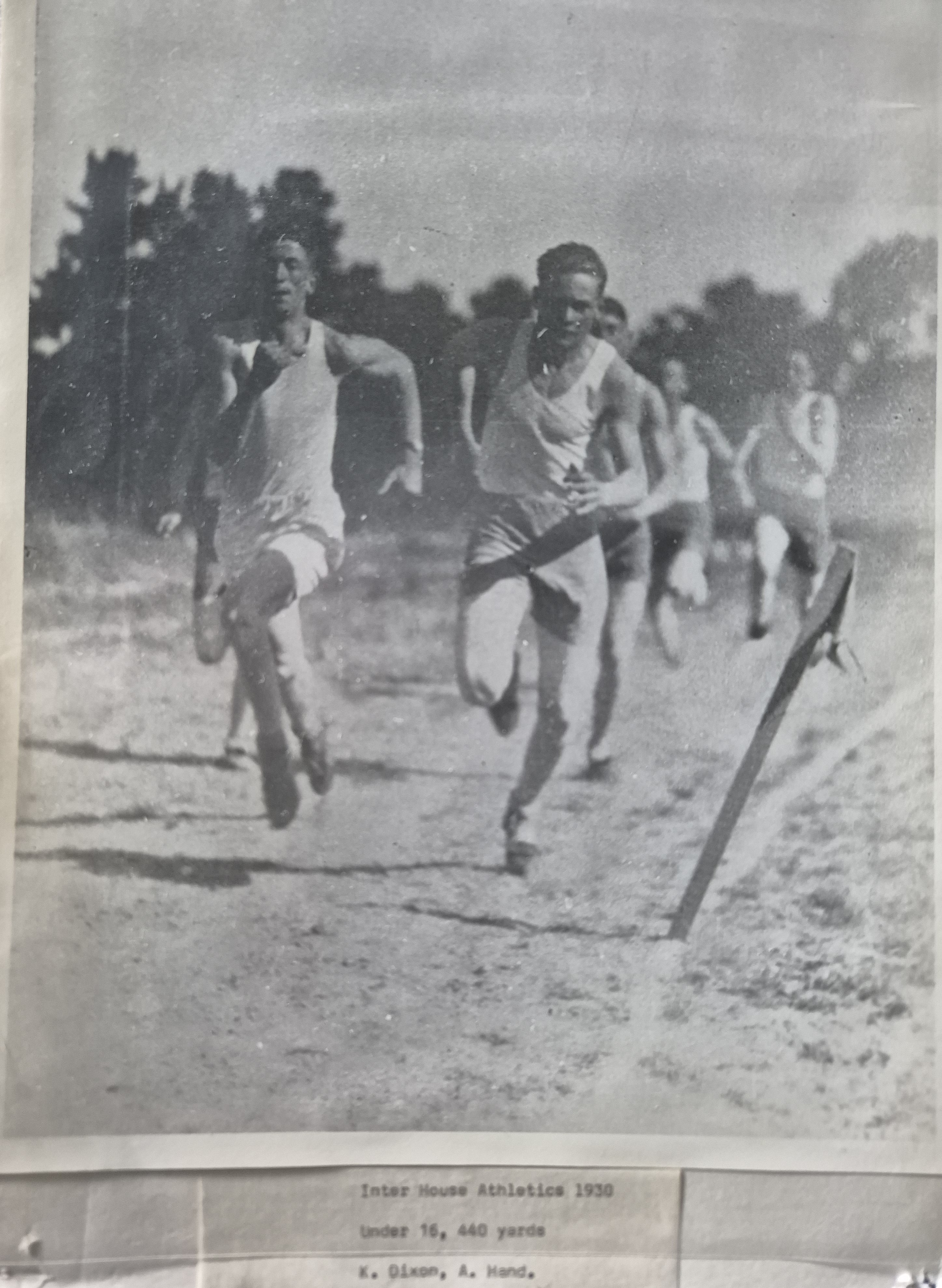 House Athletics Day at BHHS in 1930