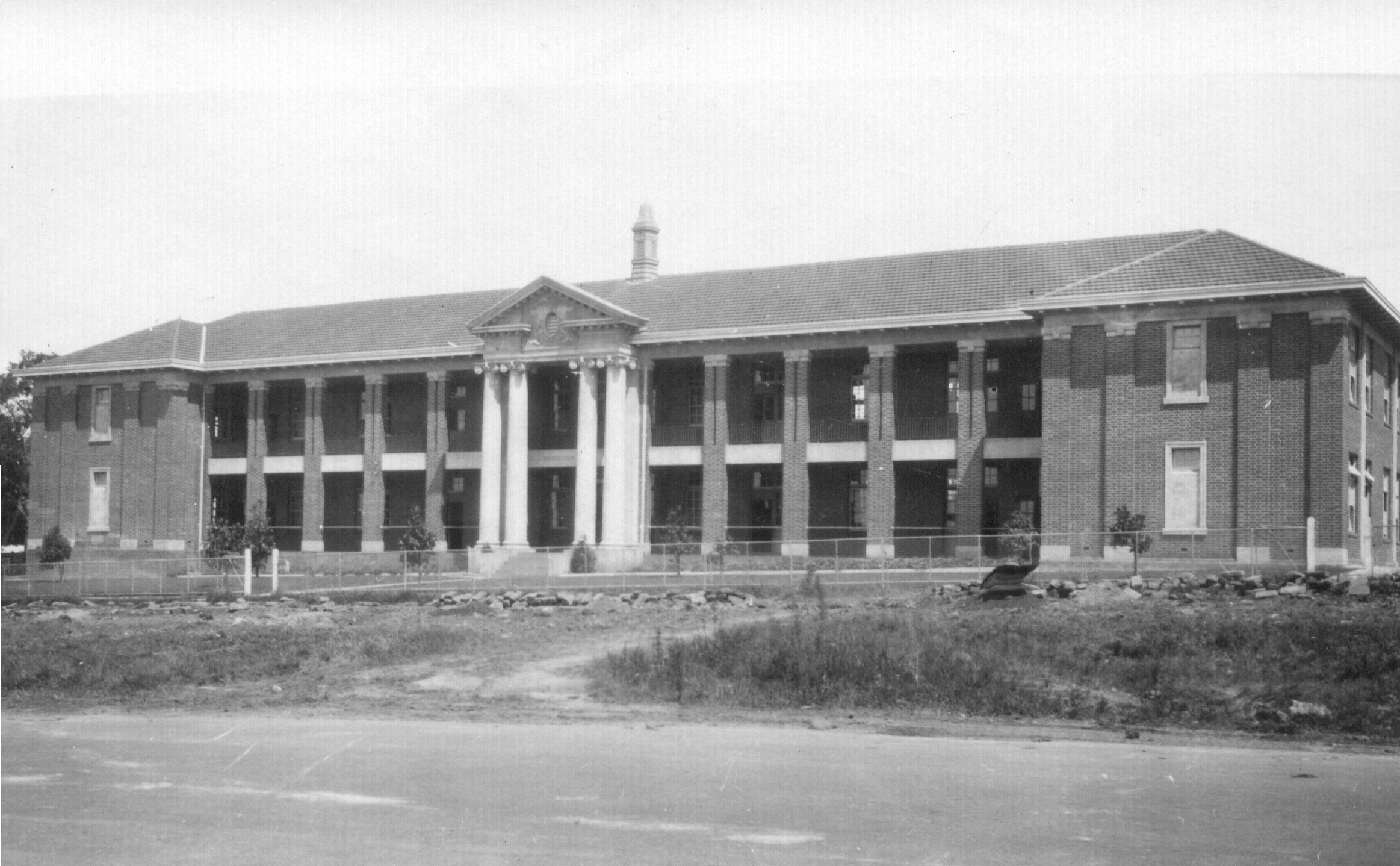 Box Hill High School Building in 1930